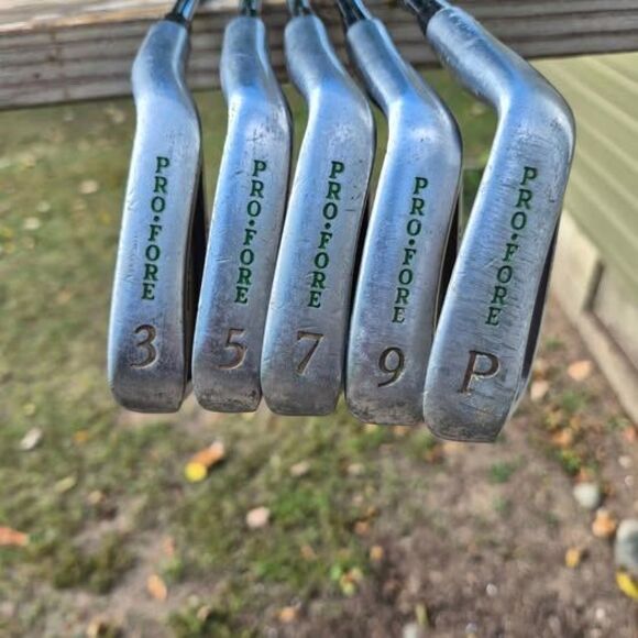 Tour Classic Pro-Fore Irons 3,5,7,9,PW - Steel Shaft - RH - 34-1/2"- 38" - Picture 1 of 6